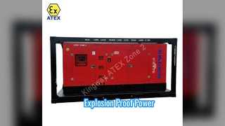방폭 디젤 발전기 60 0KVA