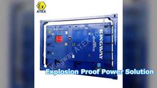 ATEX 80KVA 구역 발전기 방폭형