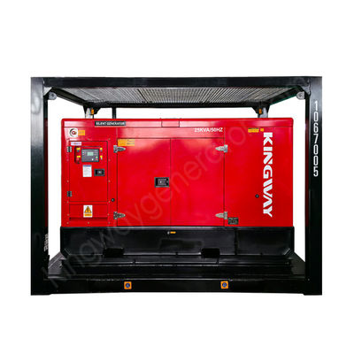 아텍스 제2 구역 폭발 방지 60kva 1250KVA 리그 안전 디젤 발전기 DNV2.7-1 리프팅 프레임과 석유 및 가스 필드