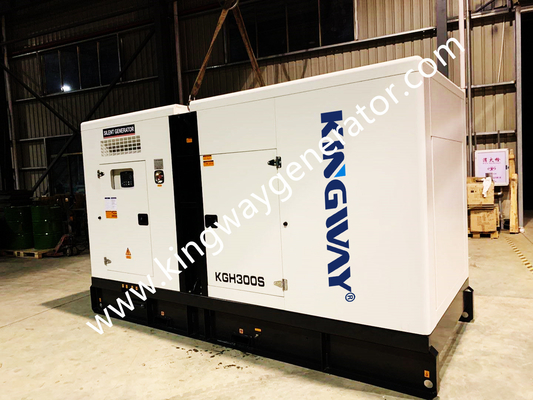 100KW 125KVA SDEC 엔진 조용한 디젤 엔진 발전기 모임벌 시공 용도
