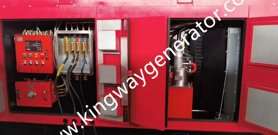 ATEX 구역 2 375CFM Sullair 폭발 방지 디젤 공기 압축기 Kingway DNV 프레임