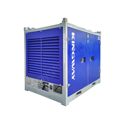 엔진, ATEX Zone 2 및 DNV 2.7-1 규격을 준수하는 100kVA 방폭 해양 발전기