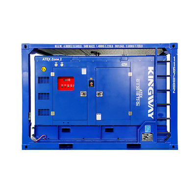 186CFM 100Psi ATEX Zone 2 방폭 설레어 공기 압축기 (DNV 리프팅 프레임 포함)