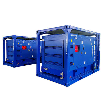 육지 쪽 개발대 제1단계  구역 2Generator DNVGL 2.7-1 스키드 프레임 120 kw 150 킬로볼트 암페어