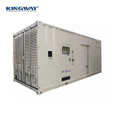 1000KW 브러시리스 컨테이너 타입 1MW 천연가스 발전기 전기 발전소 전기 발전 공장 물 냉각