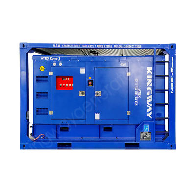 48KW 60KVA 50HZ 60HZ ATEX 인증 구역 2 폭발 방지 디젤 발전기 세트 조용한 발전기 세트