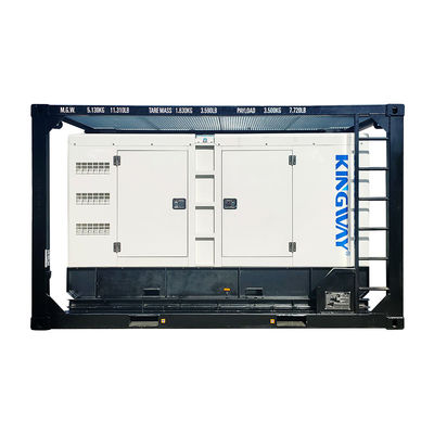 아텍스 제2 구역 폭발 방지 60kva 1250KVA 리그 안전 디젤 발전기 DNV2.7-1 리프팅 프레임과 석유 및 가스 필드