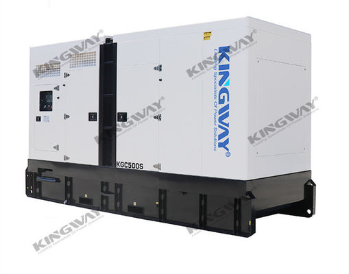 슈퍼 시일런트 캐노피 디젤 발전기 30kva ~ 500kva 400v 50hz 3단계 4 와이어 디젤 젠셋