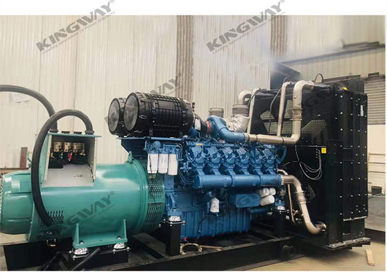 슈퍼 시일런트 캐노피 디젤 발전기 30kva ~ 500kva 400v 50hz 3단계 4 와이어 디젤 젠셋