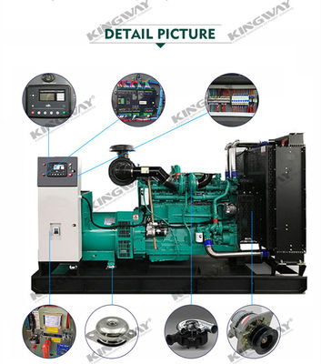 슈퍼 시일런트 캐노피 디젤 발전기 30kva ~ 500kva 400v 50hz 3단계 4 와이어 디젤 젠셋