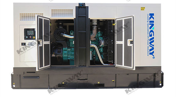 슈퍼 시일런트 캐노피 디젤 발전기 30kva ~ 500kva 400v 50hz 3단계 4 와이어 디젤 젠셋