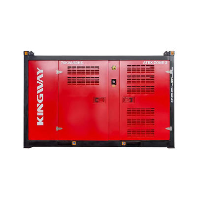 75KVA 600KVA 50HZ 60HZ ATEX 인증 구역 2 폭발 방지 디젤 발전기 세트 조용한 발전기 세트