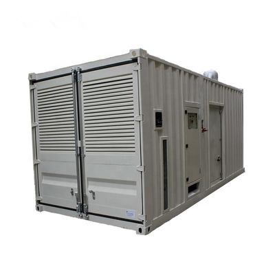 고전압 Genset OEM 1000Kw-2000Kw 대기 전력 품질 좋은 유명한 디젤 컨테이너 발전기