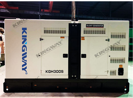 시일런트 캐노피 350kva 280kw 400v 50hz 3단계 4선 디젤 전력 발전기
