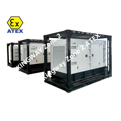 해상 플랫폼 사용 150KVA ATEX 인증 구역 2 템프 클래스 T3 폭발 방지 디젤 발전기 세트