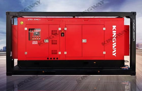 ATEX 제2 구역 3단계 해상 석유 가스 필드 디젤 발전기 60KVA 폭발 방지 디젤 발전기 세트