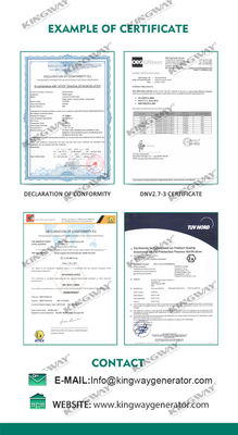 해상 플랫폼 칸피 25kva 400v 50hz 3단계 4선 폭발 방지 디젤 엔진 ATEX 인증 구역 2 해상 발전기