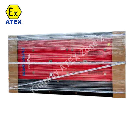 광산 사용 위험 지역 ATEX 인증 500kw 625kva 구역2 폭발 방지 디젤 발전기 세트 DNVBV LR 2.7-1 스키드 프레임