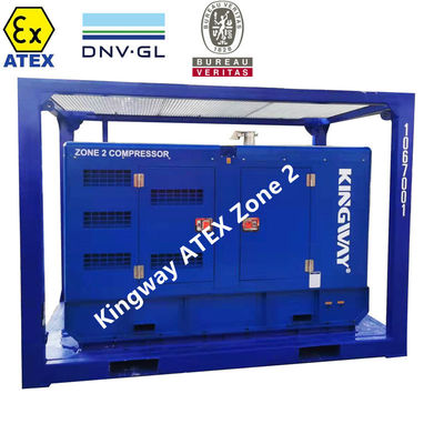 40kva ATEX 인증 구역 2 T3 폭발 방지 디젤 발전기 DNV 2.7-1 리프팅 프레임
