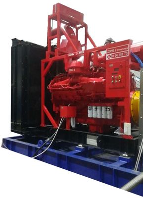 60 kva 아텍스 구역 2 IIB 온도 T3 디젤 발전기 대전기 IP55 DNV 2.7-1 오프호어 컨테이너로 폭발 방지
