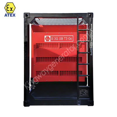 아텍스 1 구역 2 폭발 방지 150kva 디젤 발전기 DNV2.7-1 리프팅 프레임과 석유 및 가스 플랫폼