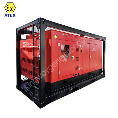 아텍스 1 구역 2 폭발 방지 150kva 디젤 발전기 DNV2.7-1 리프팅 프레임과 석유 및 가스 플랫폼