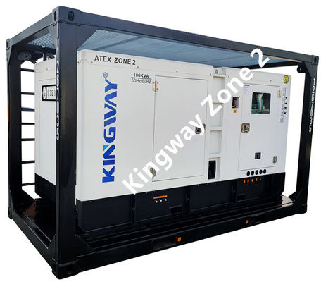 아텍스 1 구역 2 폭발 방지 150kva 디젤 발전기 DNV2.7-1 리프팅 프레임과 석유 및 가스 플랫폼