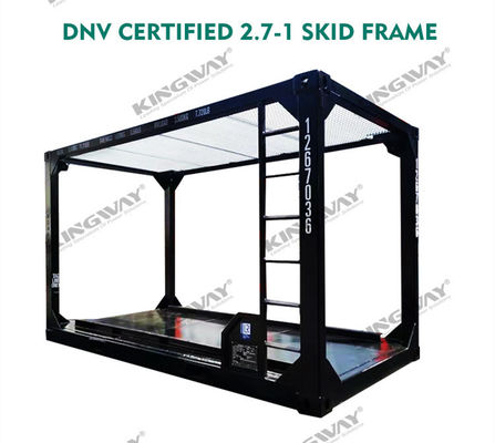 아텍스 1 구역 2 폭발 방지 150kva 디젤 발전기 DNV2.7-1 리프팅 프레임과 석유 및 가스 플랫폼