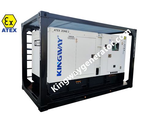 고품질의 중국 디젤 엔진 조용한 50KW 석유 및 광산용 폭발 방지 발전기