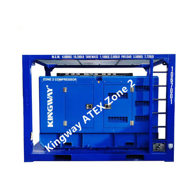 20KVA 아텍스 2 구역의 ATEX 폭발 방지 발전기 세트 DNV 리프팅 프레임으로 석유 및 가스 산업