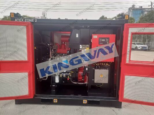 DNV2.7-1 리프팅 프레임과 함께 75kVA 폭발 방지 ATEX 구역 2 디젤 엔진 발전기 세트