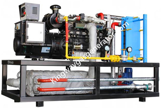 광산 사용을 위한 125 킬로볼트 암페어 100KW 3상 가스 생생기 유차이 발전기 세트