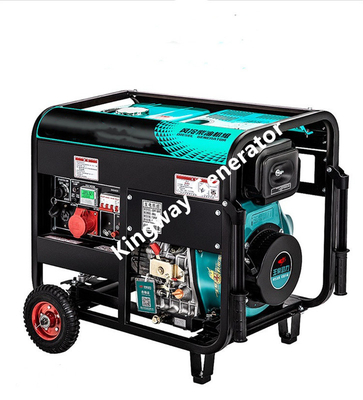 10KW 조용한 작은 모바일 천연가스 발전기 세트 비상전원