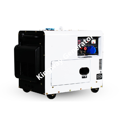 10KW 조용한 작은 모바일 천연가스 발전기 세트 비상전원