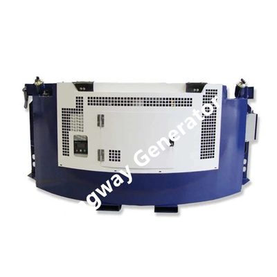 킹웨이 15KVA는 냉동 컨테이너에 디젤 엔진 리퍼 Genset 상에서 고정시킵니다