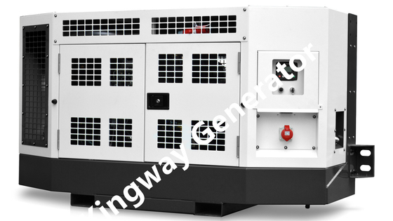 킹웨이 15KVA는 냉동 컨테이너에 디젤 엔진 리퍼 Genset 상에서 고정시킵니다