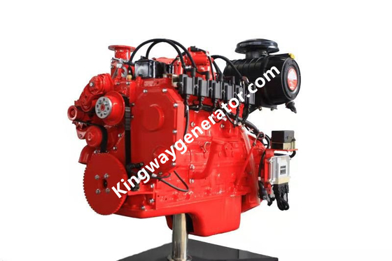 200KW 250KVA 조용한 쿠민스 자연 가스 기관은 4 타격에서 설정했습니다