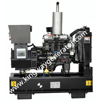 집을 위한 50HZ 27.5KVA 22KW 1500 RPM 디젤 엔진 발전기 주문 제작된 색