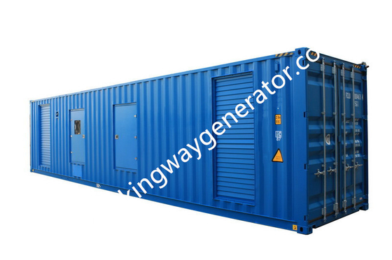 구조를 위한 750KVA 600KW 콘테이너화 조용한 쿠민스 디젤 엔진 발전기