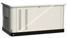 킹웨이 50/60HZ 1/3 단계 5.5 kw 라이프안은 집 리더를 위한 마시기에 알맞은 무음 천연가스 발전기 세트에 엔진을 설치합니다