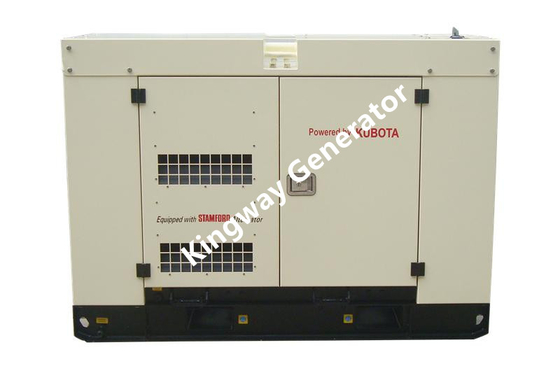 가정을 위한 22KVA 17KW 일본 얀마 엔진 무음 발전기는 3개 단계를 이용합니다