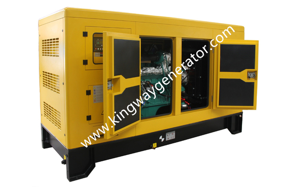 375KVA 300KW 3 단계 퍼킨스 엔진 조용한 디젤 엔진 구동식 발생기 세트 ATS