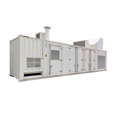 1MW 1000KW 가스 젠셋 컨테이너 유형 선택적 CHP 시스템 조용한 천연 가스 발전기 세트