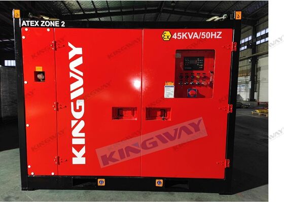 ATEX 제2 구역 인증 100 kVA 해상 폭발 방지 발전기 세트 DNV 2.7-1 해상 컨테이너