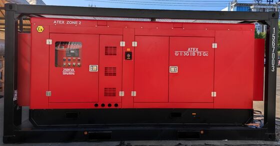 30Mpa ATEX Zone 2 방폭 디젤 해수 고압 플런저 펌프 세척 장치 DNV 프레임