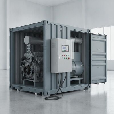 800kW 1000kVA 20피트 ISO 컨테이너 저소음 선박용 디젤 발전기 세트 (SmartGen ATS 컨트롤러 포함)