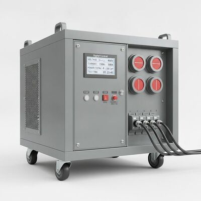 100kW 휴대용 3상 RCD 저항성 용량성 부하 뱅크 (디지털 제어 발전기 UPS 테스트 시스템 포함)